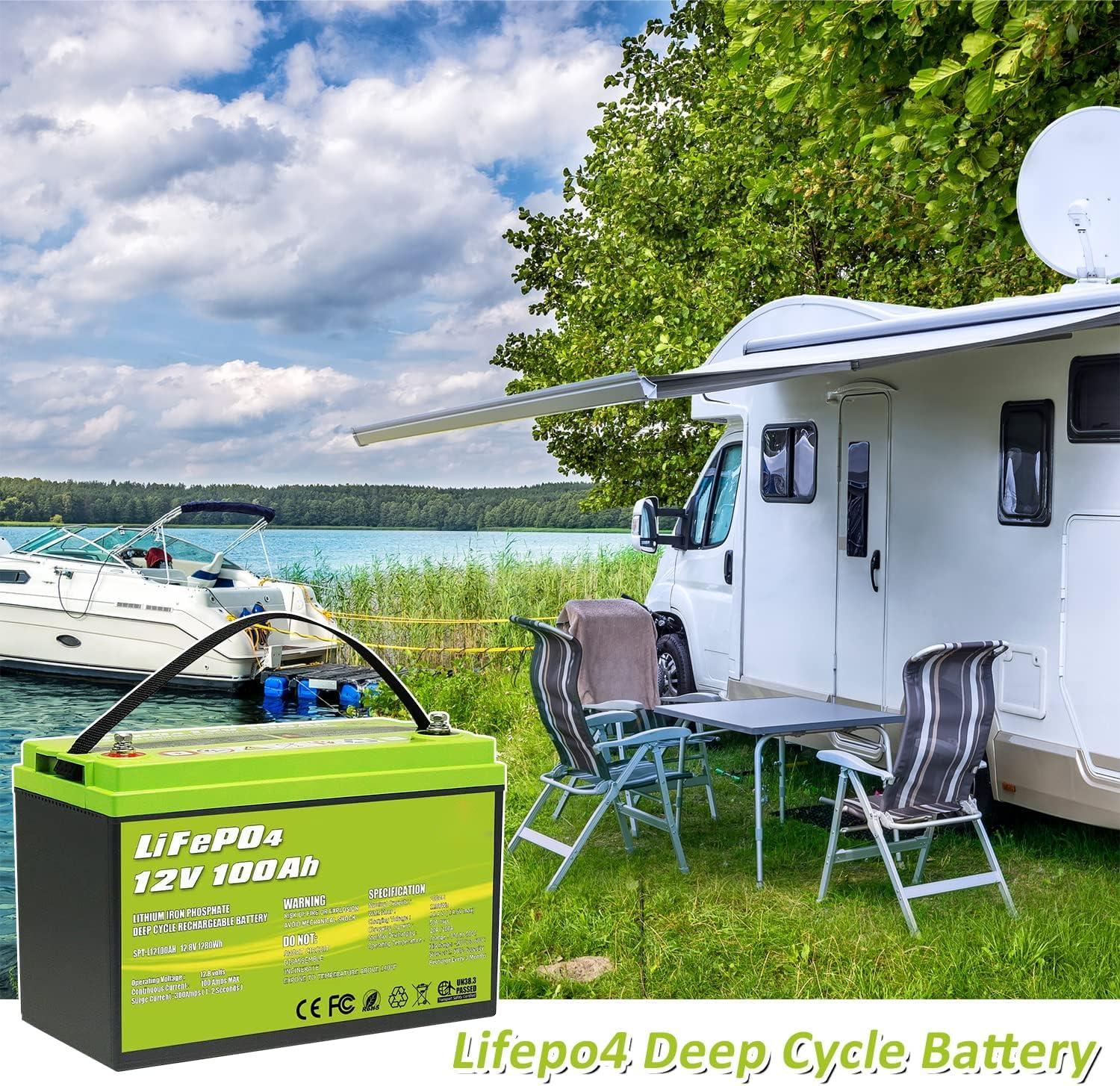 12V 100Ah LiFePO4 Deep Cycle Lithium Battery - Image 5